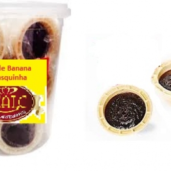 Doce de Banana na casquinha